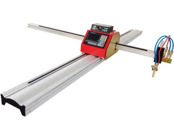 Høy hastighet tykkelse 0.3-150mm bærbar cnc flamme / plasma skjære maskin