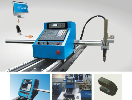 Automatisk liten CNC Plasma profil skjære maskin for metallplater