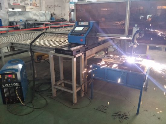 Metal CNC plasma cutter maskin, med både plasma og flamme kutting