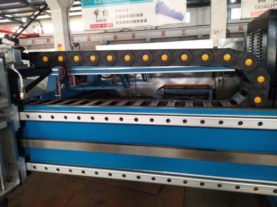 Ny og høy presisjon Gantry Type CNC Plasma Cutting Machine, stålplate kutte maskin Kina billig