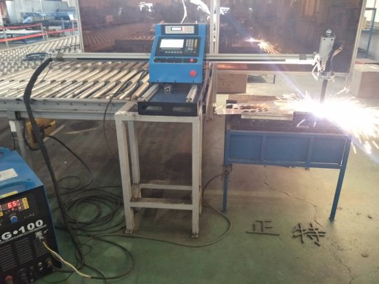 Chine høy konfigurasjon bærbar CNC cutter plasma og flamme skjære maskin