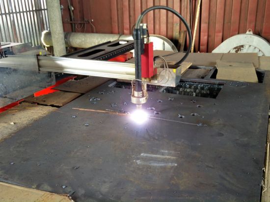 Hot salg mini metal bærbar CNC plasma skjære maskin \ flamme cuter