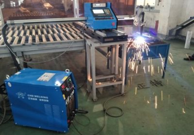 Bærbar CNC flamme plasma skjære metall maskin for rustfritt, karbonstål og med billige komponenter deler