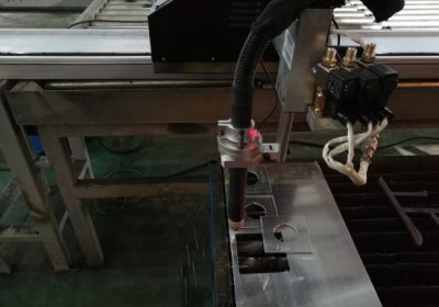 CNC gantry type flamme oxy plasma skjære maskin for skjæring av plate