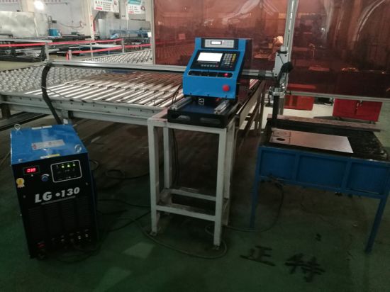 Høyhastighets metallplater cnc plasma bordskjære maskin med huayuan strømleverandør